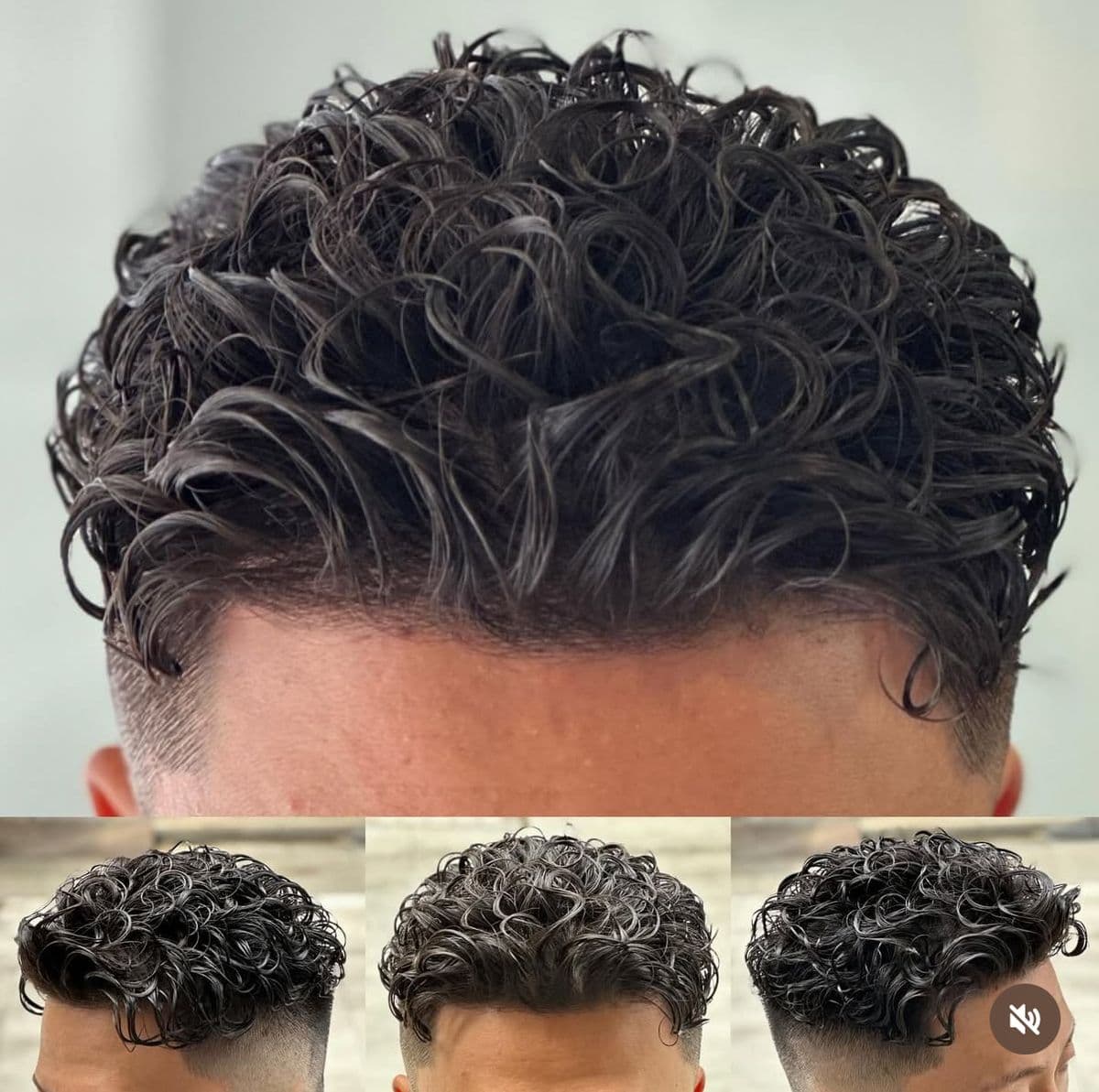 Dauerwelle bei The Gents Barbershop Heilbronn